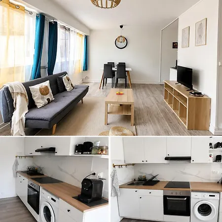 Apartment Grand 2 Pieces - Hyper Centre-ville - Gare *